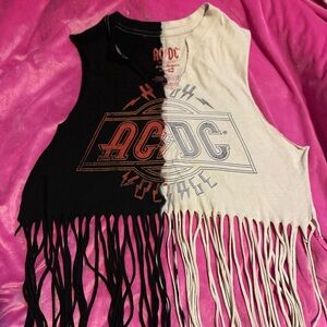 AC/DC crop top